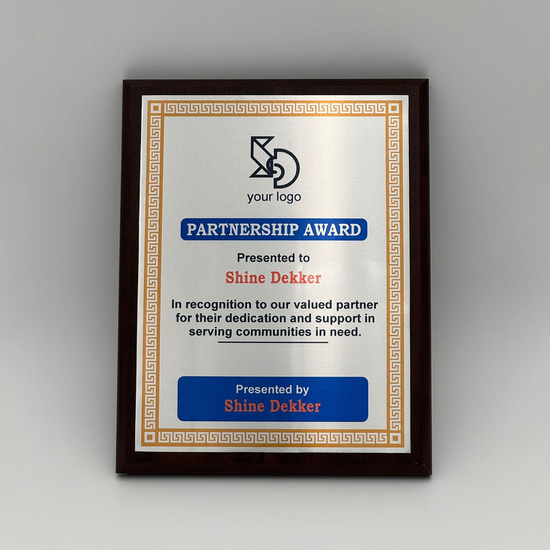 Award Shield Award Shield